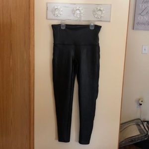 Spanx faux leather leggings - new without tags